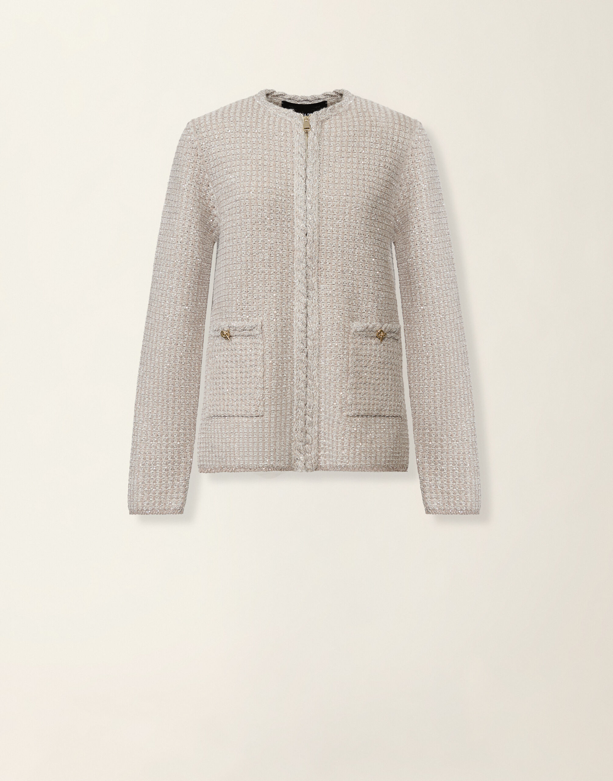 Fabiana Filippi Tweedjacke, granit Granit GCD216F165M2570000
