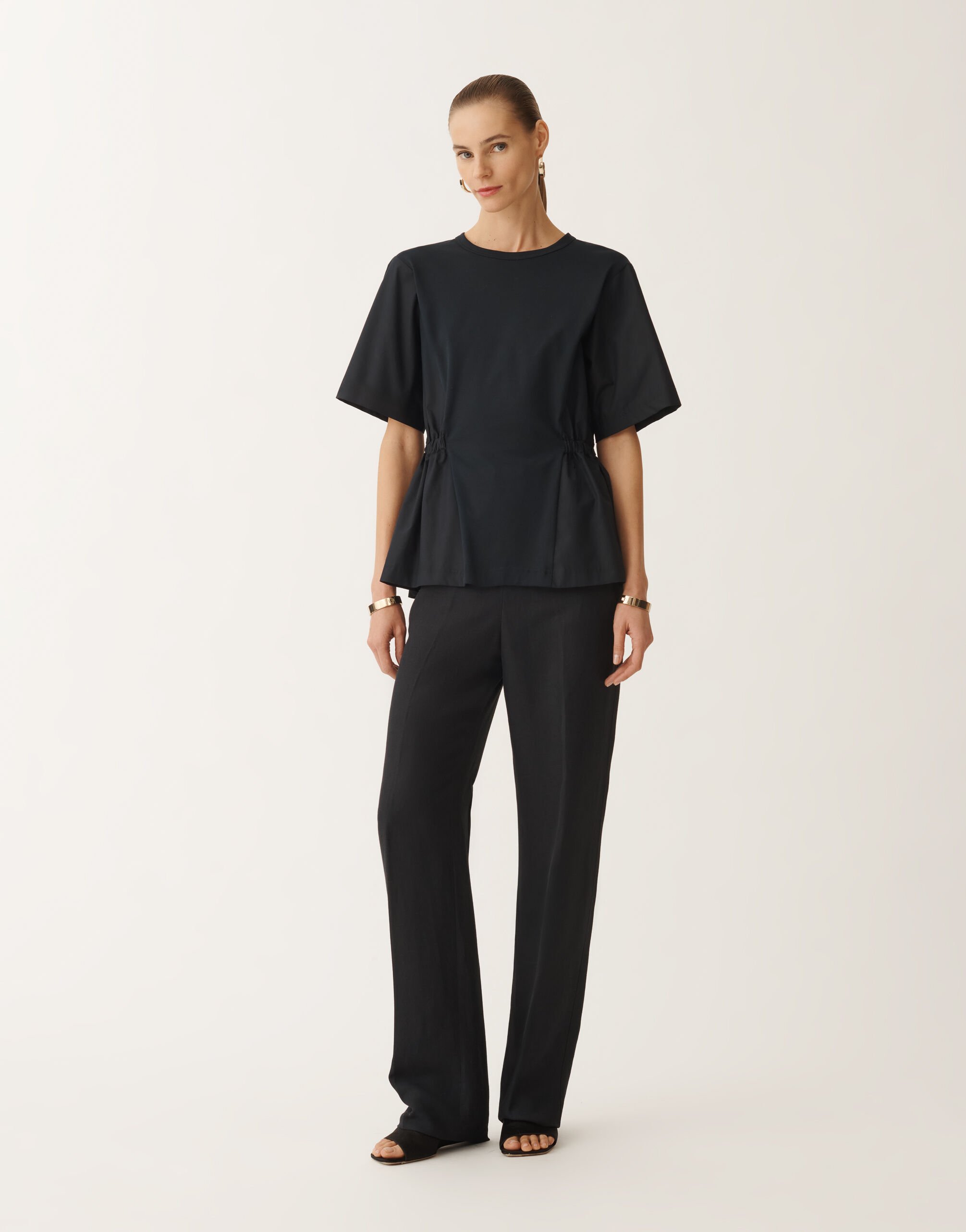Fabiana Filippi Jersey T-shirt, midnight blue BLUE JED275F608L3550000