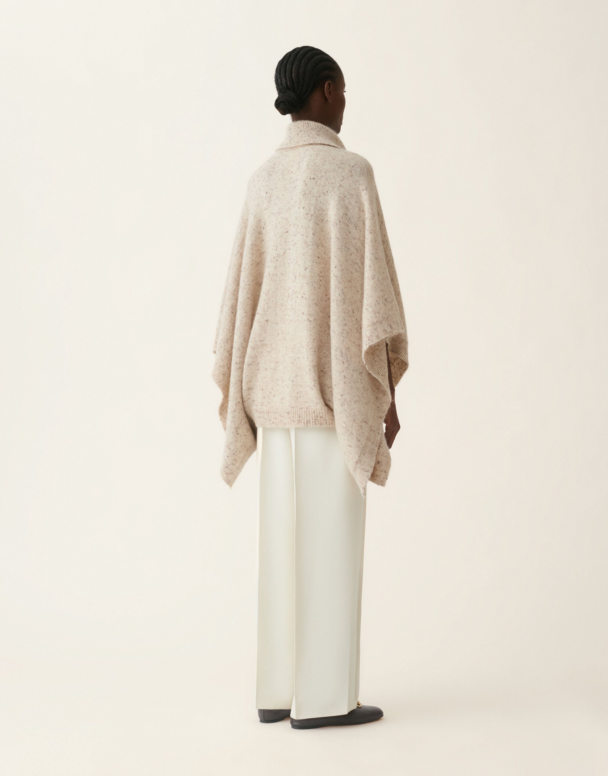 Fabiana Filippi Cape en fil Donegal avec lurex, cachà Cachà SAD216A895M2580000
