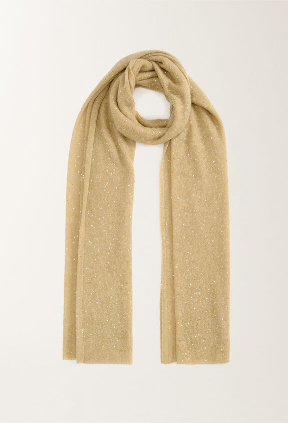 Fabiana Filippi Mohair stole, gold YELLOW SAD265A814D8170000