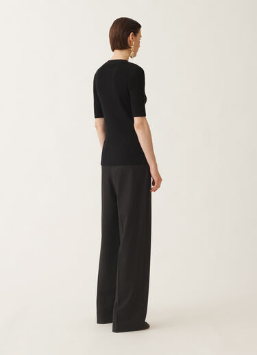 Fabiana Filippi Maglia in Platinum, nero Nero MAD215F022D2300000