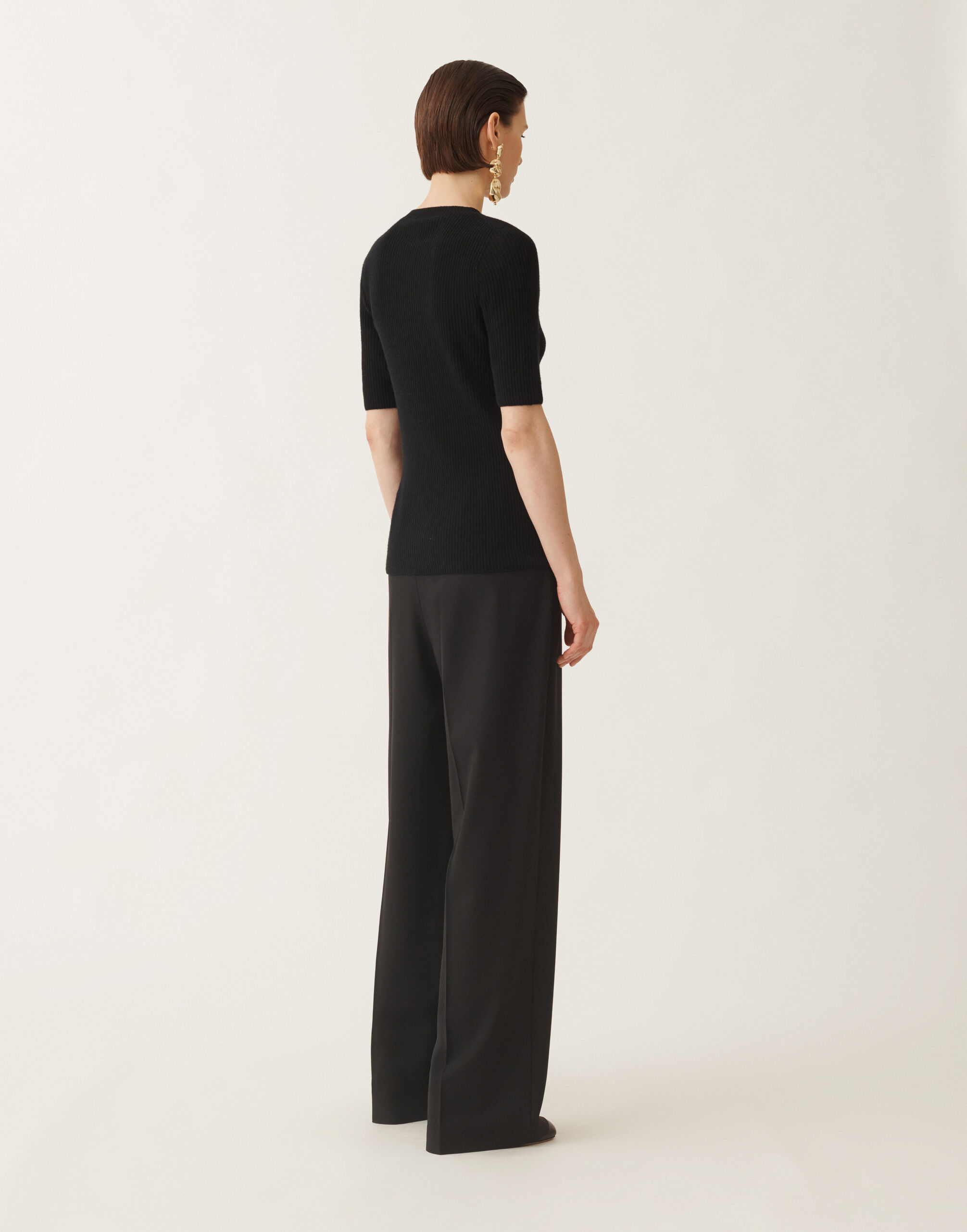Fabiana Filippi Maglia in Platinum, nero Nero MAD215F022D2300000