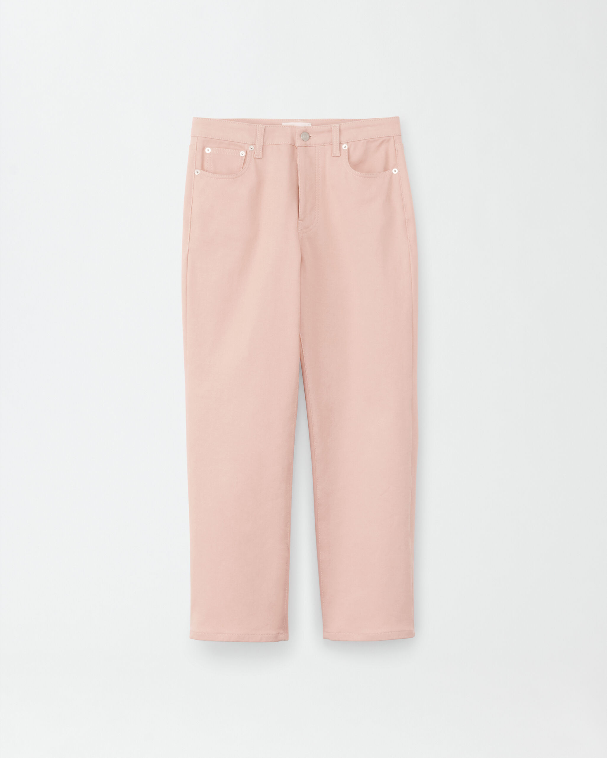 Jean rose pale top femme