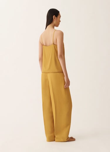 Top de lencería de crepe de chine, mostaza Fabiana Filippi Top de lencería de crepe de chine, mostaza MOSTAZA TPD276F281M1520000