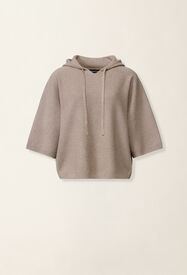 Fabiana Filippi Pullover aus Platinum mit Lurex, mocha Mocha MAD216F402M3330000