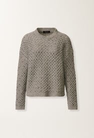 Fabiana Filippi Platinum sweater, rock Gray MAD266F057L9160000