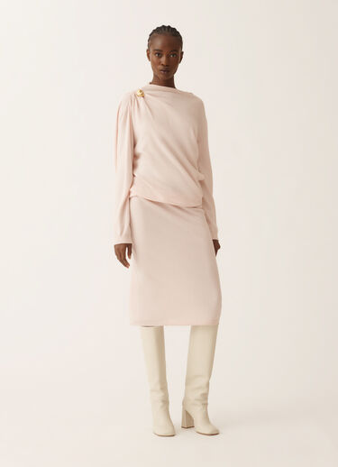 Fabiana Filippi Dress in Platinum, quartz pink Pink ABD225F618N1280000
