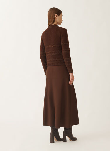 Fabiana Filippi Camel cardigan, ebony BROWN MAD215F126L5010000
