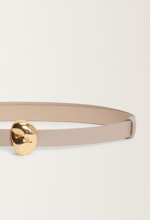 Fabiana Filippi Calfskin belt, marble GREY AAD215A829L8030000