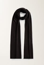 Fabiana Filippi Sciarpa in lana con paillettes, nero NERO SAD215A873L5570000