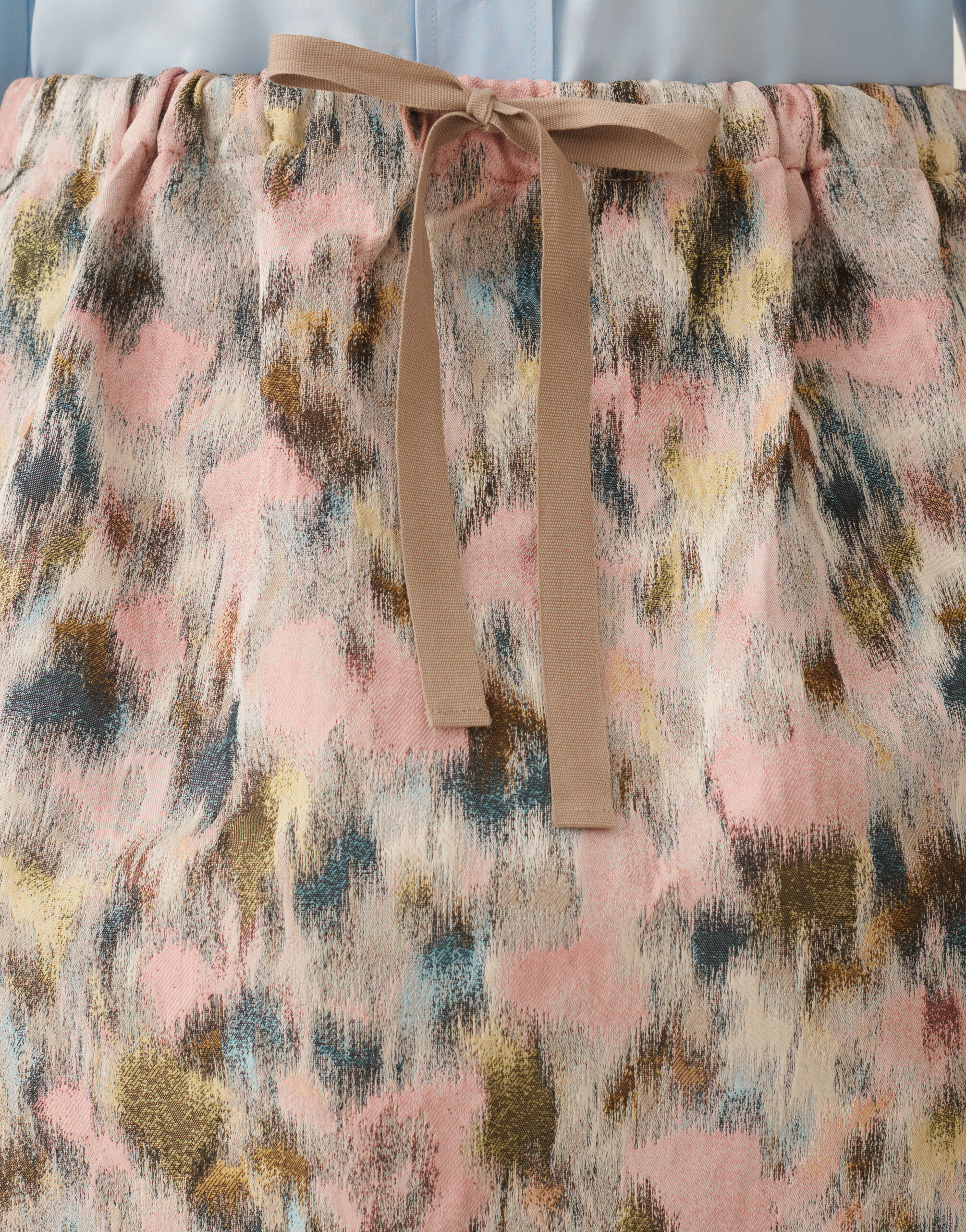 Gonna midi in tecnico chiné, chiné Fabiana Filippi Gonna midi in tecnico chiné, chiné CHINE' GND276F848D9490000