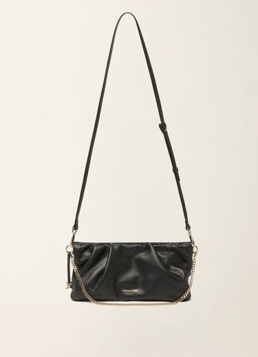 Nappa leather pouch, black Fabiana Filippi Nappa leather pouch, black Black BGD226A800M5660000