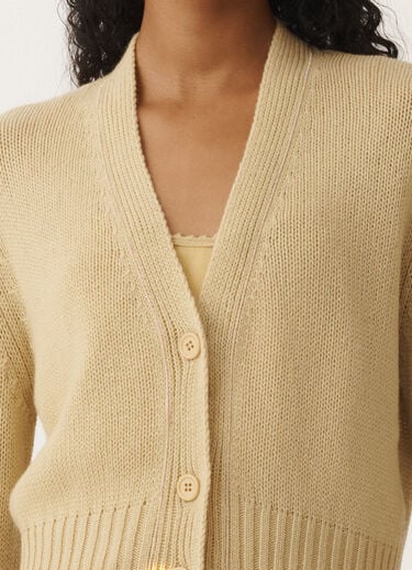 Fabiana Filippi Cardigan aus aufgerautem Kaschmir, gold GELB MAD265F038L1610000