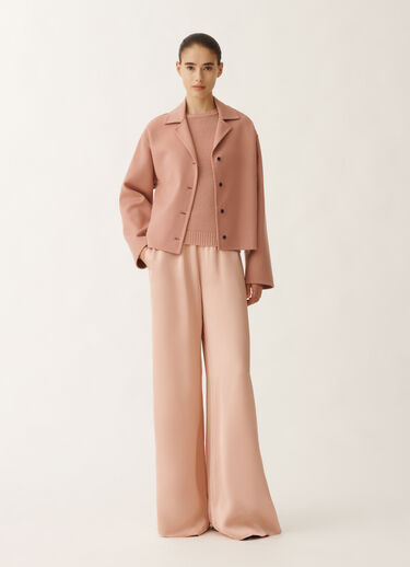 Fabiana Filippi Jogginghose Amelia aus fließendem Viskosegewebe, blush ROSA PAD265F291D6230000