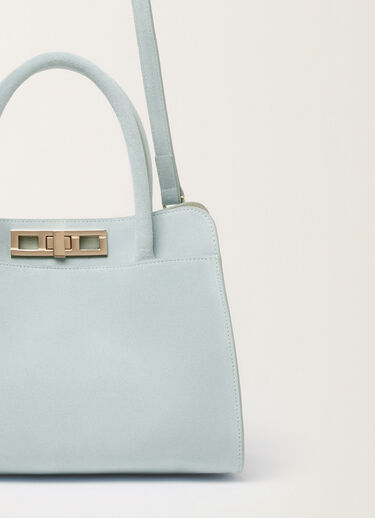Fabiana Filippi Suede handbag, aqua Aqua BGD266A852M0000000