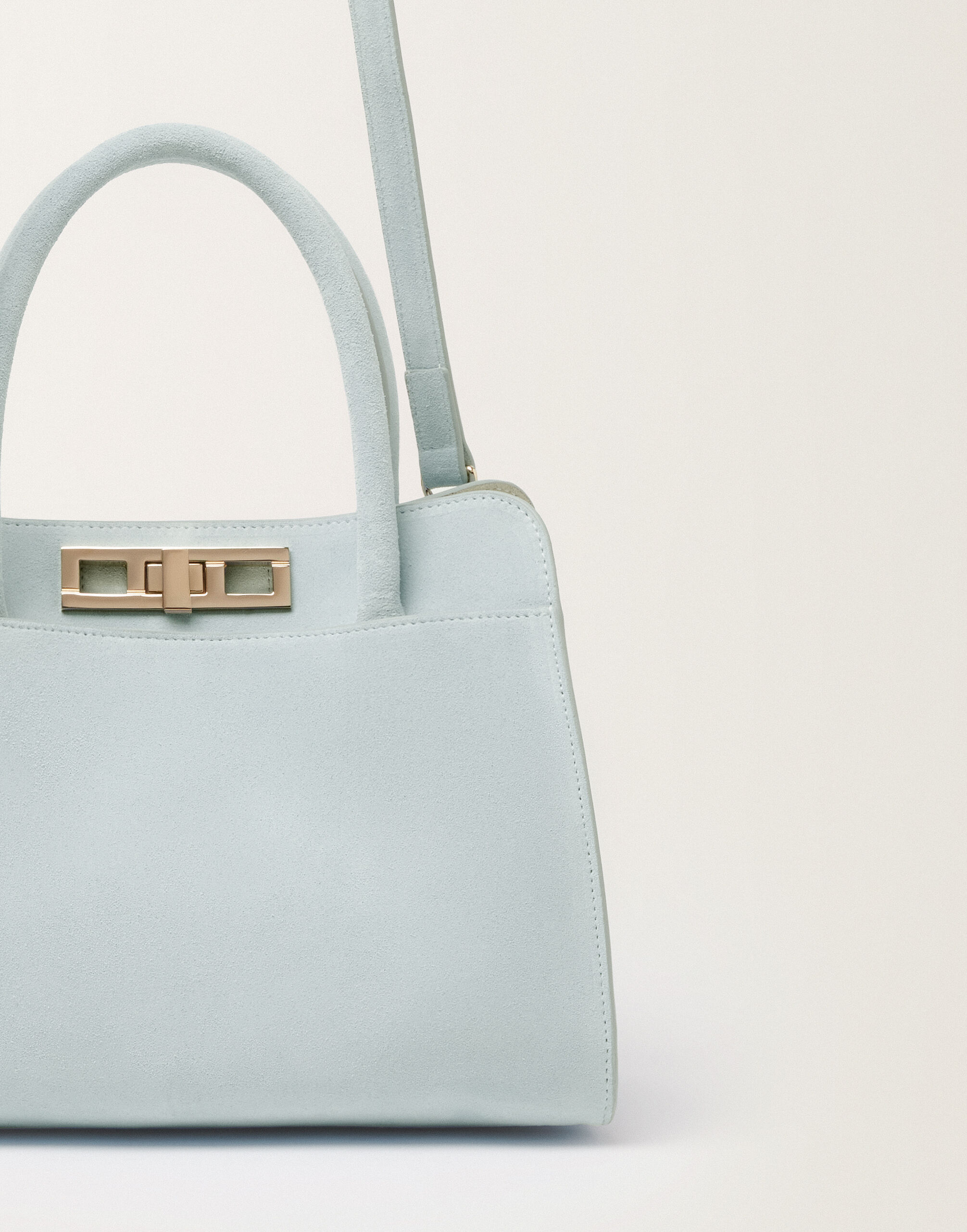 Fabiana Filippi Suede handbag, aqua Aqua BGD266A852M0000000