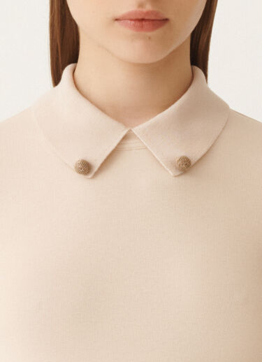 Fabiana Filippi Jersey T-shirt, cream PINK JED215F132L5760000