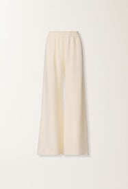 Fabiana Filippi Amelia trousers in cady, butter White PAD225F291D8700000