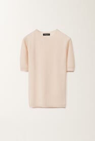 Fabiana Filippi Cashmere and silk sweater, dusty pink PINK MAD265F001N9070000