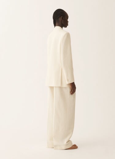 Fabiana Filippi Chaqueta cruzada en tailoring goccia fil coupé, color mantequilla Mantequilla GCD266F216L7820000