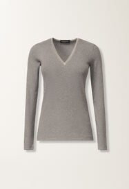 Fabiana Filippi Jersey T-shirt, rock grey GREY JED215F130L5770000