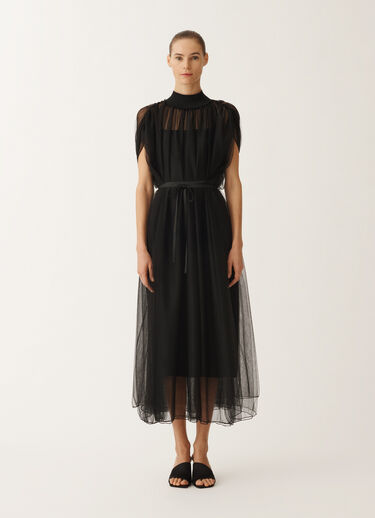 Fabiana Filippi Robe en tulle, noir NOIR ABD265F219L2360000