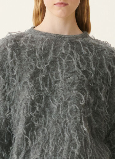 Fabiana Filippi Mohair sweater, charcoal Charcoal MAD226F464M651M439