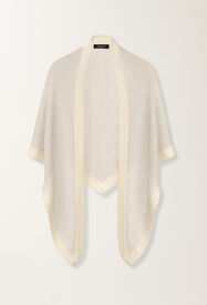 Fabiana Filippi Mohair scarf with sequins, gravel Gray SAD266A879L9340000