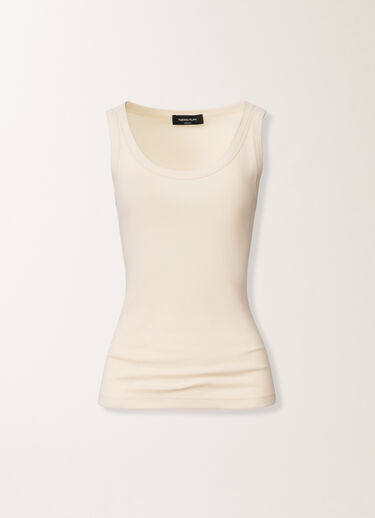 Fabiana Filippi Jersey-Top, Butterfarbe Butter JED266F602L8960000