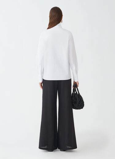 Fabiana Filippi Optical white poplin shirt OPTICAL WHITE CAD264F236D6140000