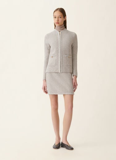 Fabiana Filippi Tweedjacke, granit Granit GCD216F165M2570000