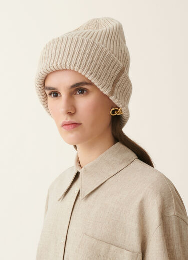 Platinum beanie, cachà Fabiana Filippi Platinum beanie, cachà Cachà SAD226A956M2810000