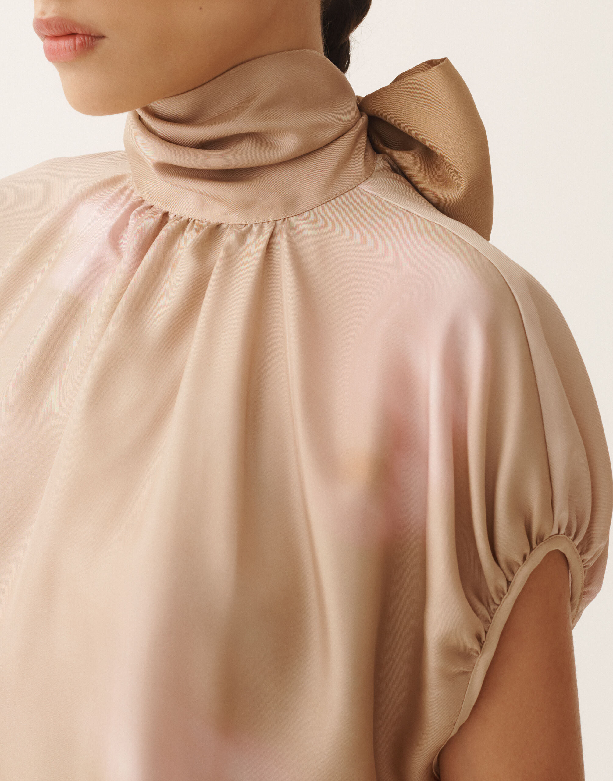 Fabiana Filippi Printed silk twill top, memento rosae MEMENTO ROSAE TPD276F748D9720000