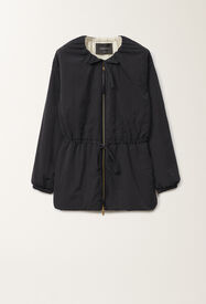 Fabiana Filippi Jacke aus Funktionsgewebe mit krauser Oberfläche, nachtblau BLAU CTD275F721L3400000