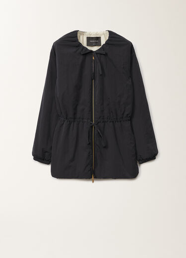 Fabiana Filippi Jacke aus Funktionsgewebe mit krauser Oberfläche, nachtblau BLAU CTD275F721L3400000
