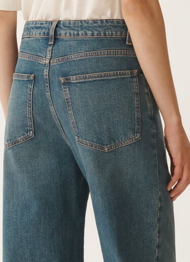 Fabiana Filippi 5-pocket denim trousers, vintage blue BLUE PAD265F357L1820000
