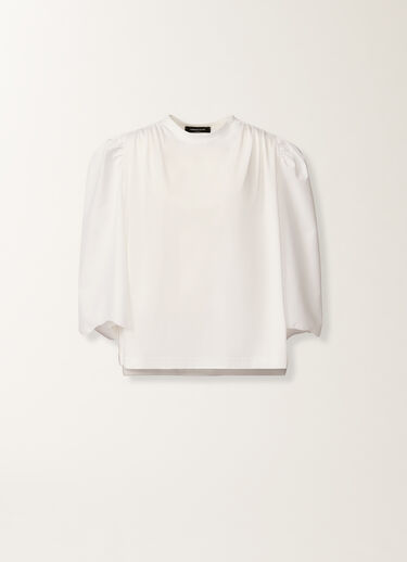 Optical white jersey T-shirt Fabiana Filippi Optical white jersey T-shirt OPTICAL WHITE JED276F576M1850000