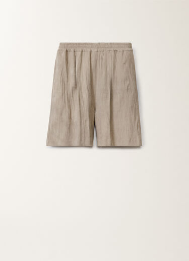 Fabiana Filippi Pleated suede shorts, clay CLAY PLD275F760D8620000