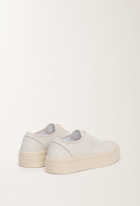 Fabiana Filippi Nappa leather sneakers, butter BUTTER ASD275A961L4080000
