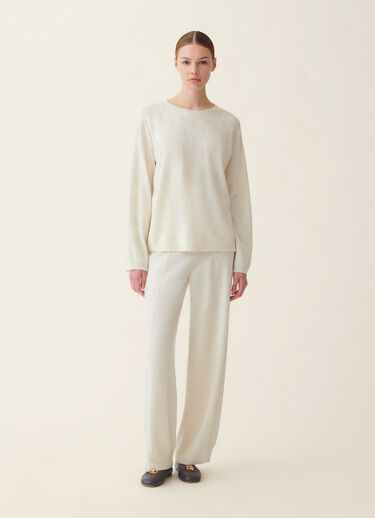 Fabiana Filippi Platinum sweater, raffia Raffia MAD216F395M2810000