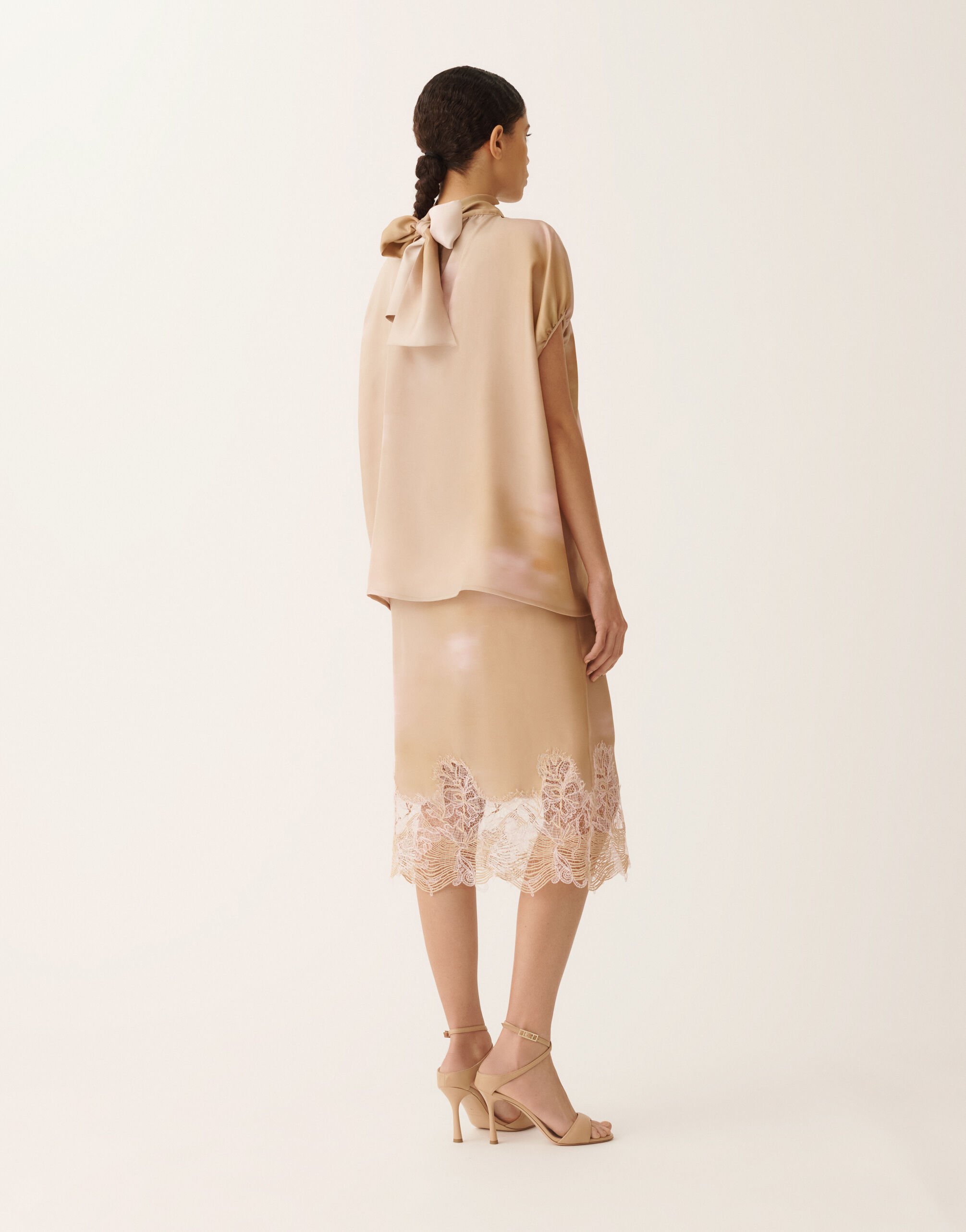 Fabiana Filippi Printed silk twill top, memento rosae MEMENTO ROSAE TPD276F748D9720000