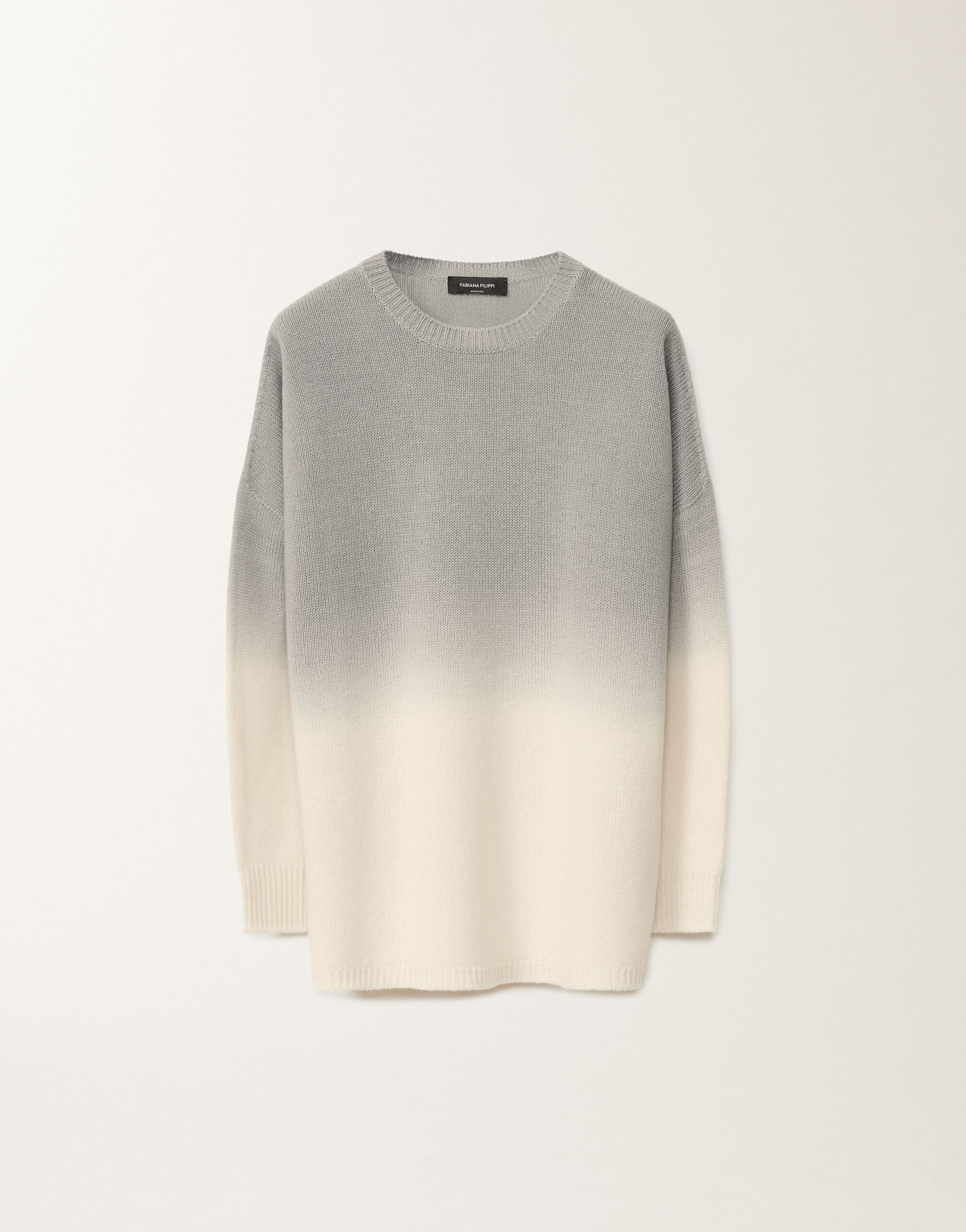 Fabiana Filippi Pull en Platinum dégradé, cendre GRIS MAD265F104L1600000