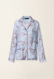 Fabiana Filippi Camicia in twill di seta, azzurro Azzurro CAD216F271M3030000