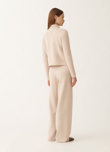 Fabiana Filippi Merino wool jacket, cream PINK GCD215F194D4620000