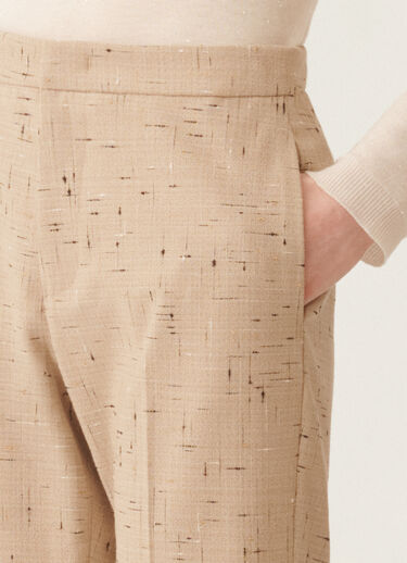 Fabiana Filippi Montefalco buttoned tailoring trousers, maple BEIGE PAD215F326D8920000