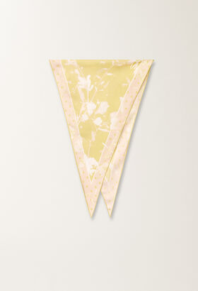 Fabiana Filippi TILIA PRINT SILK FOULARD SAND SAD265A803L2740000