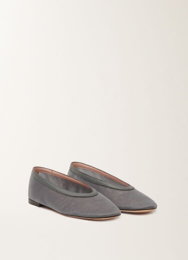 Ballerinaflach in Netz, grau Fabiana Filippi Ballerinaflach in Netz, grau Grau ASD266A850M0190000