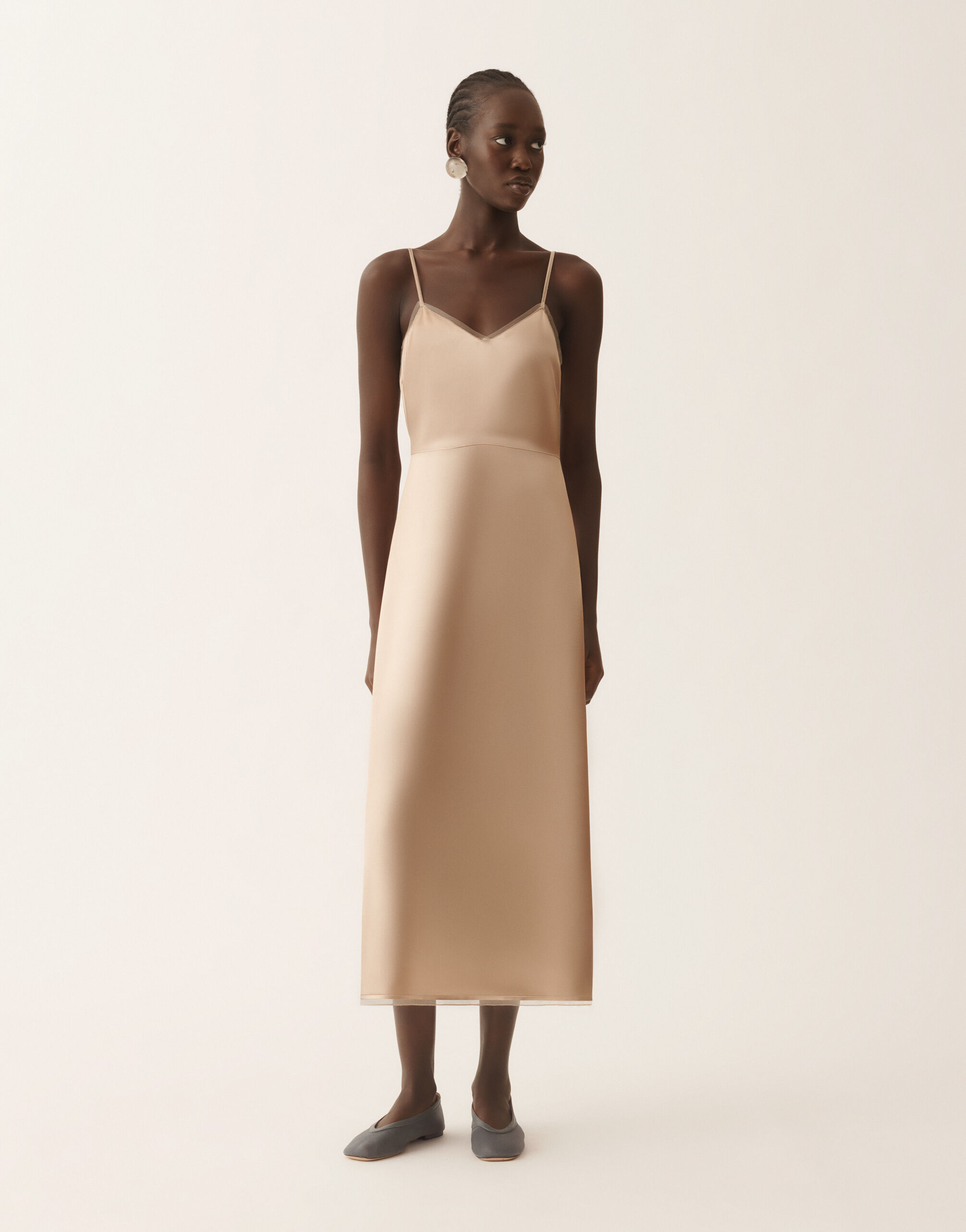 レディースSatin lingerie dress, maple ドレス | Fabiana Filippi