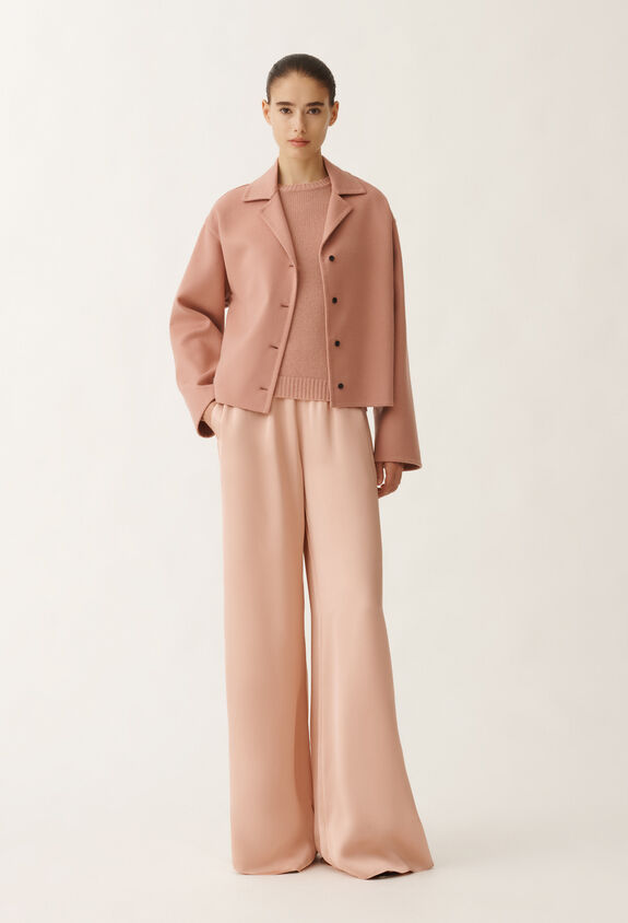 Fabiana Filippi Brushed cashmere pullover, blush PINK MAD265F031N9000000