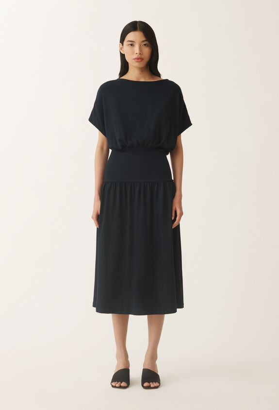 Fabiana Filippi Jersey dress, midnight blue BLUE ABD275F638L1800000